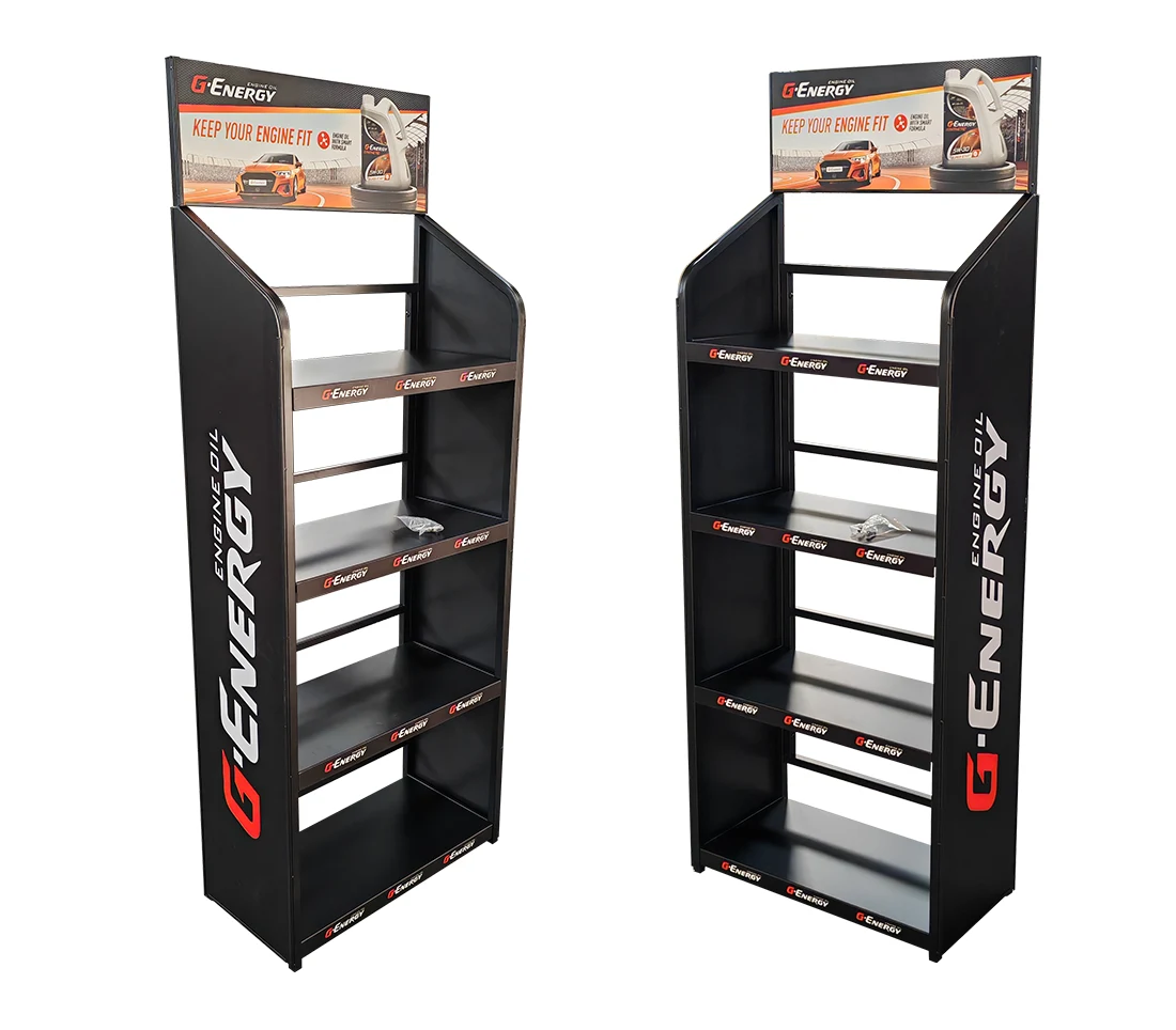 Engine Oil Display Rack