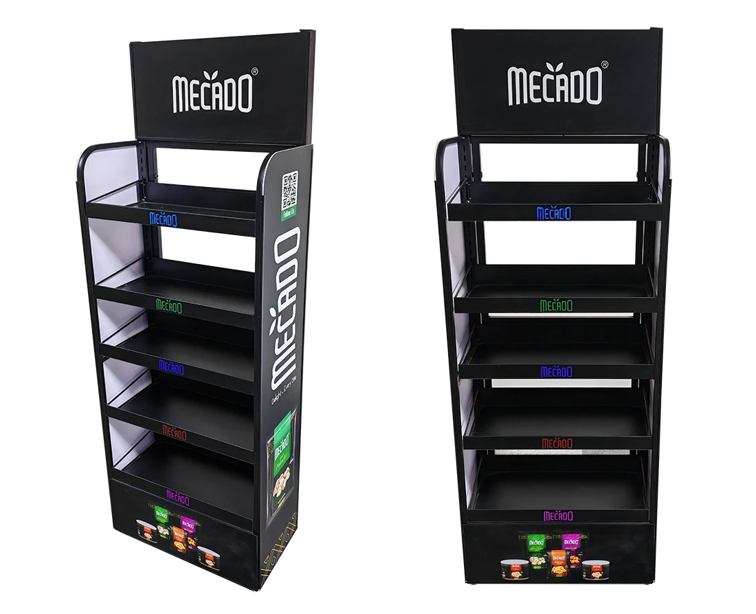 Nut Snack Metal Display