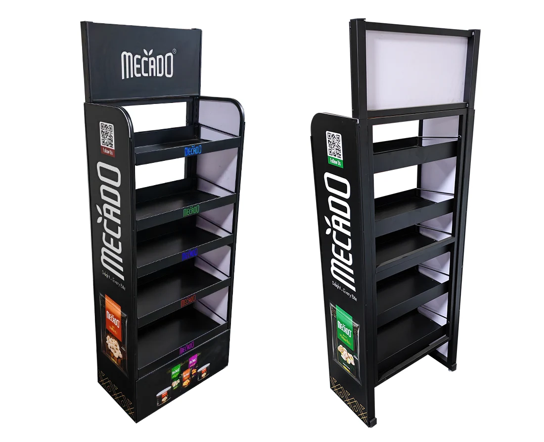 Nut Snack Metal Display