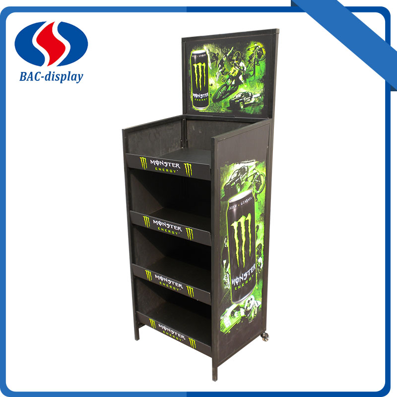 Monstersäljande golvdisplay